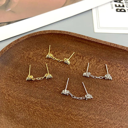 Aretes Enchanted Doble Piercing