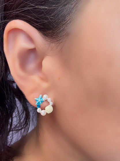 Aretes Almejitas