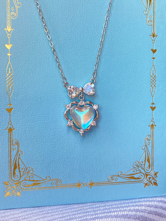 Collar Romance Blue Stainless Steel
