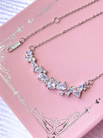 Collar Beauty Cristals Stainlees Steel