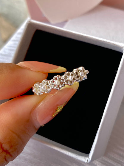 Anillo Cuentas en perlas