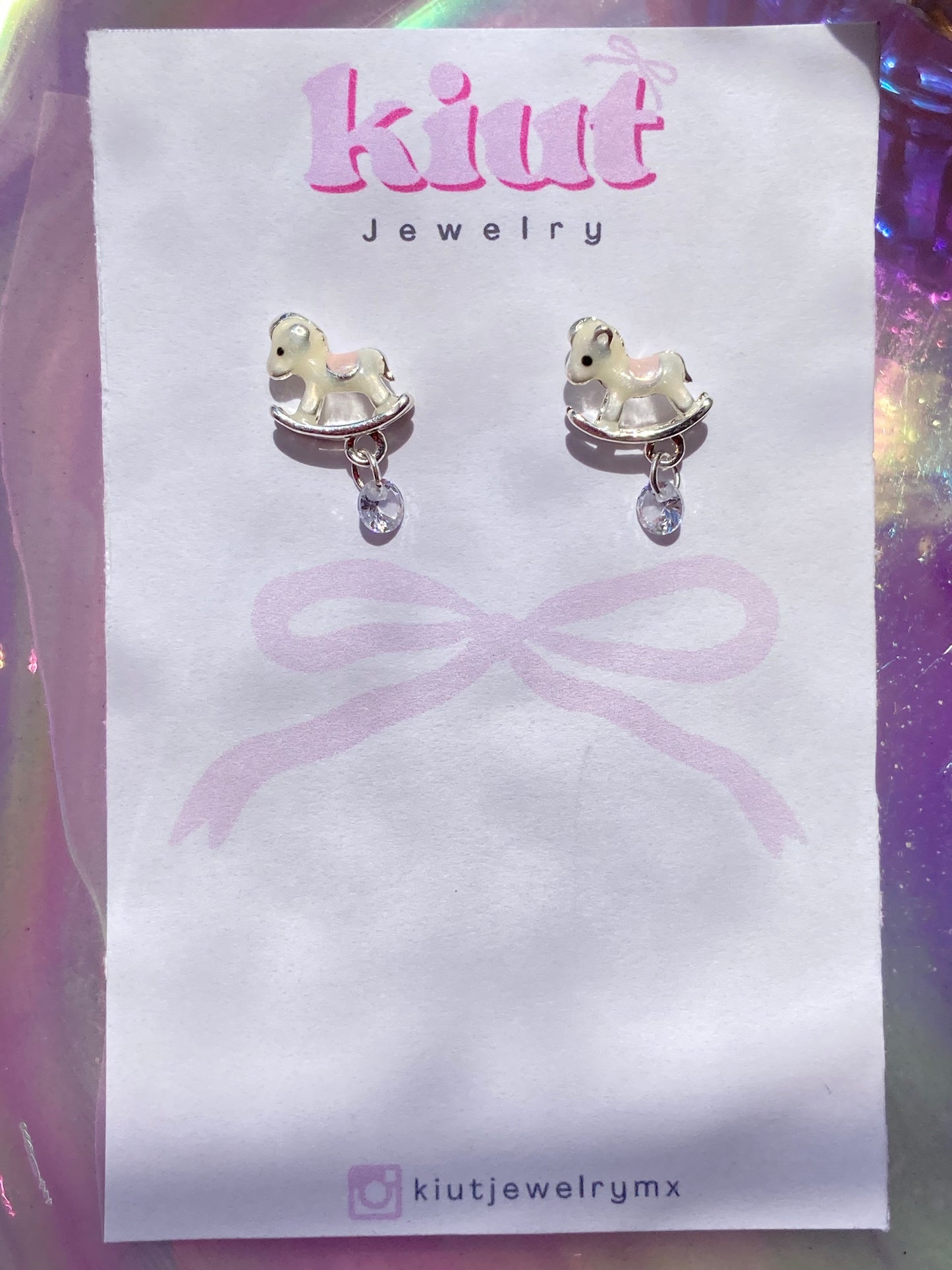 Aretes Caballito Carrusel