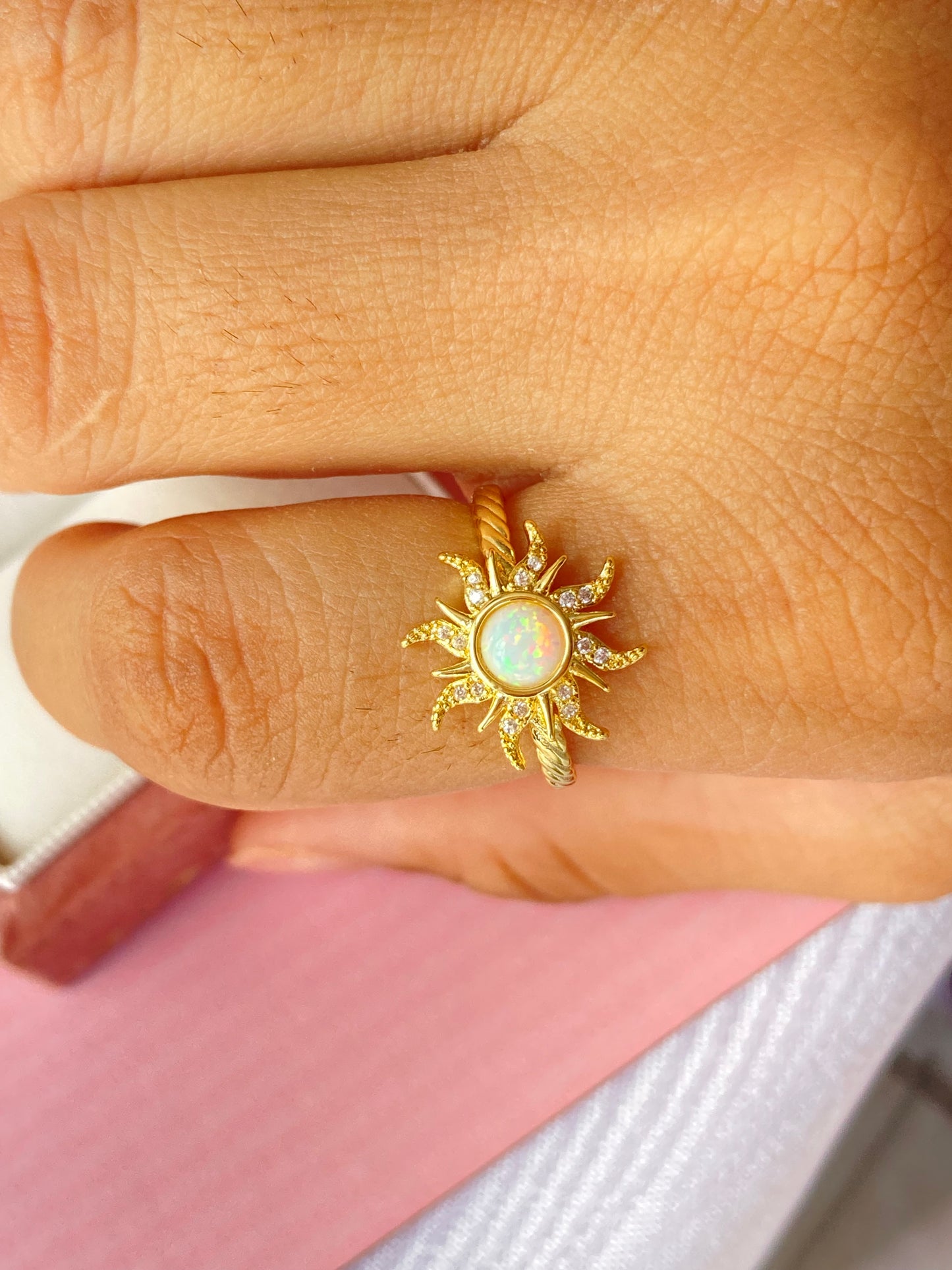 Anillo Rapunzel Blanco