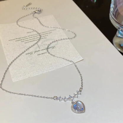 Collar Romance Blue Stainless Steel