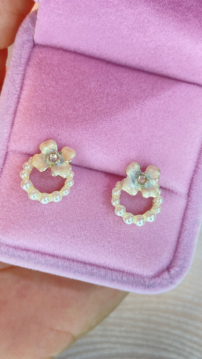Aretes Hortencia