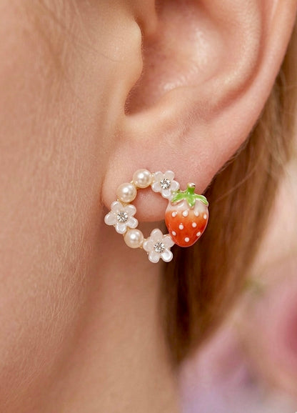 Aretes Strawberry