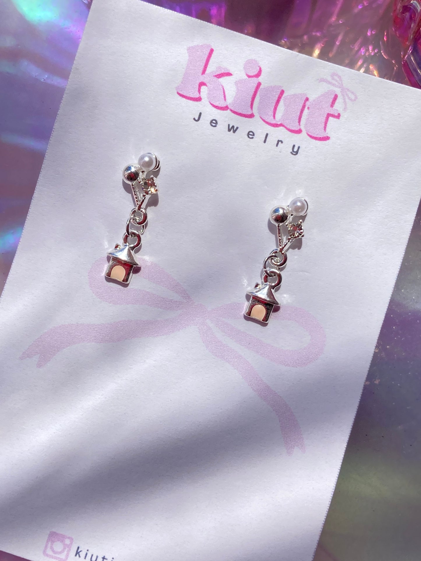 Aretes Casita Globos UP