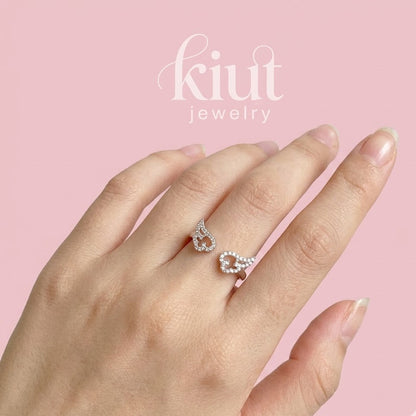 Anillo Wings Silver Plated
