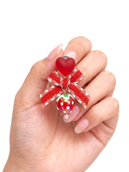 Aretes Strawberry