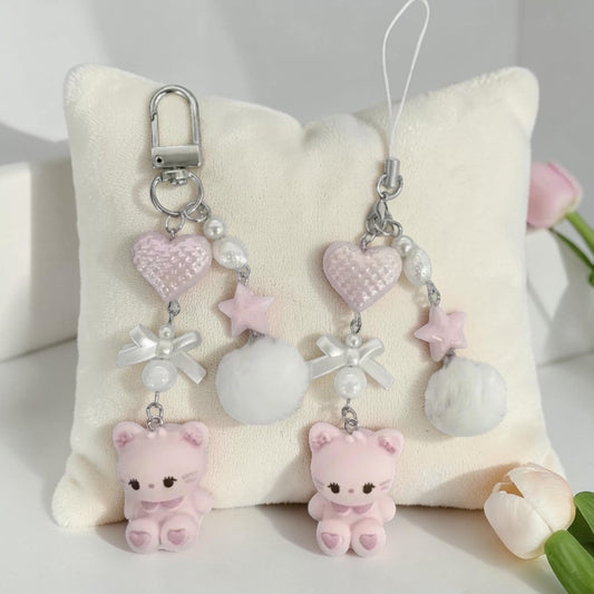 Llavero Colgante Teddy Coquette